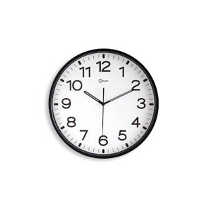 Zidni sat crni 30cm Silent CEP11679