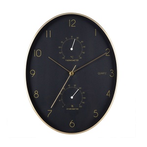 Zidni sat sa termometrom 27x34,5cm Vilde 569934 - Img 3