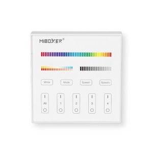 Zidni Upravljač Rgb Cct 4 Zone 2.4Ghz Mi-Light B4 MiBoxer 20220739