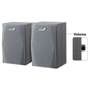 Zvučnici GENIUS SP-HF150 2.0 USB Power Wood 4W sivi 2540000 - Img 2