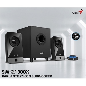 Zvučnici SW-2.1 300X EU 100-240V 10W Genius 31730041400 - Img 2