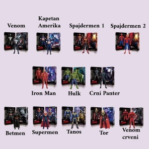 Akcione figure superheroji DC i Marvel 040280