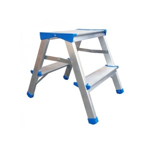 Aluminijumske merdevine 3 stepenika 2x2 DrAbest 6633