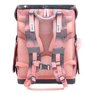 Anatomski ranac za školu Belmil Compact 405-41 Ballerina black pink 30,5x19x37cm - Img 2