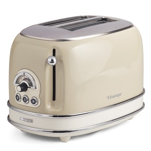 Ariete VINTAGE, Toster, bež (155), za 2 parčeta, 810W