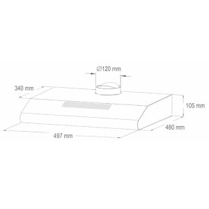 Aspirator 38 W beli Storm Home KPE5019S - Img 3