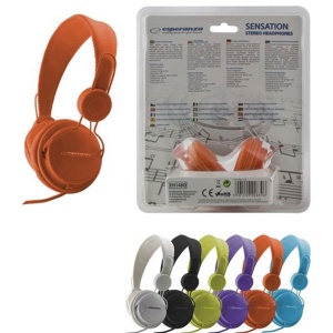 Audio Stereo slušalice ESPERANZA ORANGE SENSATION EH148O - Img 3