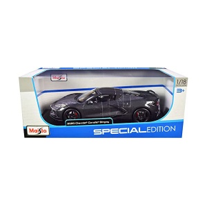 Auto 1:18 Ševrolet Korveta Stingrej sivi Maisto 073406 - Img 2