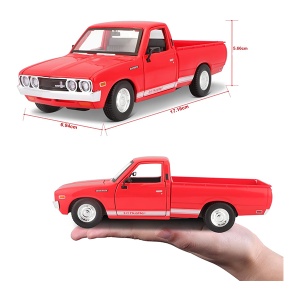Auto Datsun 620 pikap metalni 1:24 Specijal Maisto 48170 - Img 3