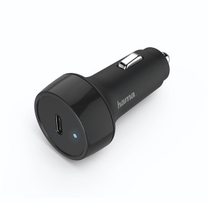 Auto punjač brzi PD/Qualcomm crni 18W Hama 183285 - Img 2