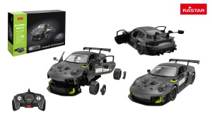 Automobil na daljinski Porche 911 building kits 1:18 Rastar A084375