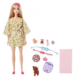 Barbie wellness i spa set sa kucom Mattel 1042037 - Img 2