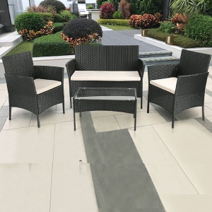 Baštenska garnitura crna Bay Lemon 22-6210B