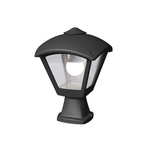 Baštenska lampa podna Dario 250 1xE27 IP55 Elmark 96DARIO250MF/BL