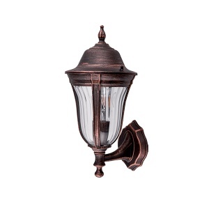 Baštenska zidna lampa fenjer E27 IP44 Mark Elmark 96201WU/BRB