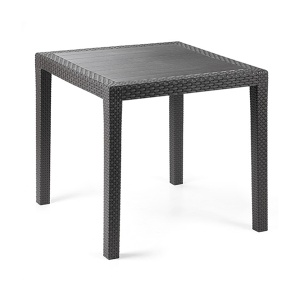 Baštenski sto plastični King Crna 49037