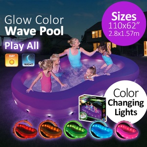 Bazen za dvorište BESTWAY Color Wave 280x157x46 cm 54135 - Img 2