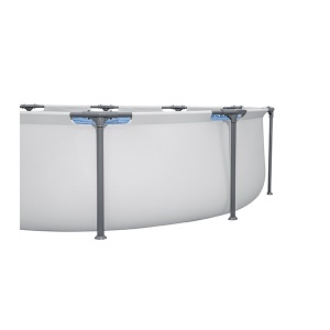 Bazen za dvorište Bestway Max sa čeličnim ramom 305x76cm 56406 - Img 3