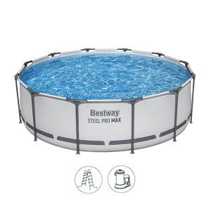 Bazen za dvorište BESTWAY Pro Max sa čeličnim ramom 366x100cm 56418E