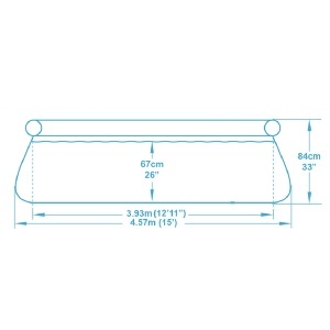 Bestway Fast Set 57416 bazen 457x84cm originalna ambalaža