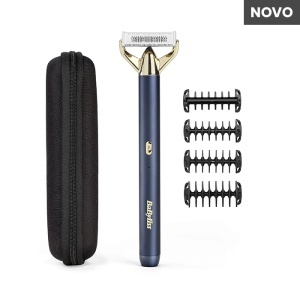 Bežični trimer za bradu BaByliss X-Blade vodootporan tamno plava zlatna