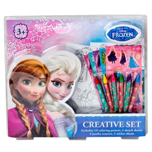 Bojanka FROZEN sa voštanim bojama DD05689