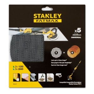 Brusne mrežice za žirafu SFMEE500S Stanley STA39297 set 5kom 22,5cm