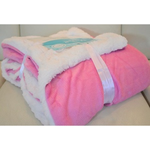 Ćebe sa krznom 150x200 pink 50115 5001