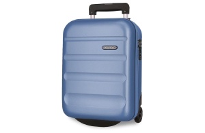 Čvrsti kofer Roll Road Flex ABS 31x40x20cm 33L plava