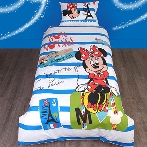 Dečija posteljina Disney Minnie Travel 0002410