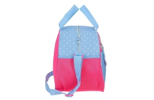 Dečija Putna Torba Disney Minnie Flowers 40x25x18cm Poliester 18L plava roze - Img 2
