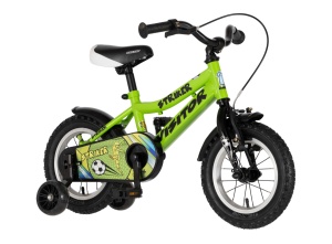 Dečiji bicikl 12in 8in 95-115cm zeleni neon Visitor Striker 1120131