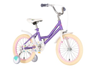 Dečiji bicikl 16in 9in 105-125cm ljubičasti X-bike Unicorn 1416205