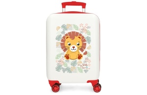 Dečiji Kofer Roll Road Happy Pets ABS 40x55x20cm 37L zelena
