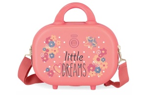 Dečiji neseser za devojčice koralni Little Dreams Enso 94.939.22