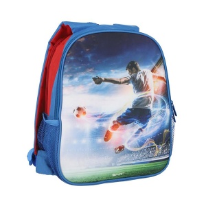Dečiji ranac za vrtić i predškolsko Spirit Uno-Duo Football Red Car 25x12x31cm - Img 2