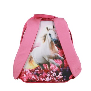 Dečiji ranac za vrtić i predškolsko Spirit Uno-Duo White Horse Grey Kitty 25x12x31cm - Img 3