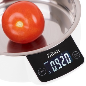 Digitalna kuhinjska vaga sa posudom i LCD displejom do 5 kg Zilan ZLN2977 - Img 3