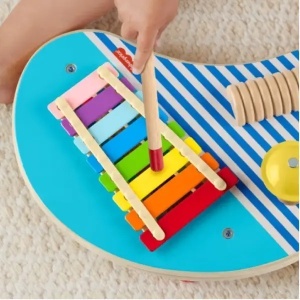 Drveni muzički sto 3u1 Fisher Price MA 58386 - Img 2
