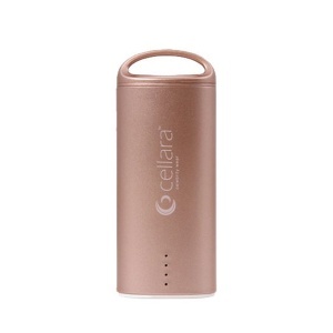 Džepni punjač Power Bank 5000mAh zlatan Cellara Carbon D50X.GD