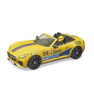 Džip Ram sa prikolicom i auto Roadster Bruder 025045 - Img 3