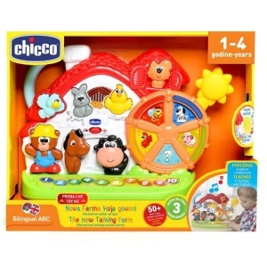 Edukativna dvojezična farma sa svetlosnim i zvučnim efektima Chicco A041807