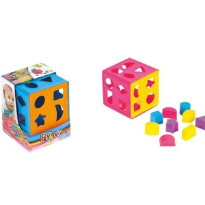 Edukativna kocka za bebe sorter oblika 2825 / 33109