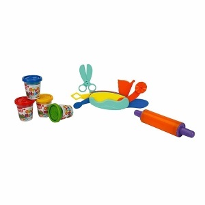 Edukativni set plastelin alat set 4 boje Crafy Fun Dough 028049 - Img 2