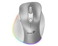 Ergo 9000S Pro Silver USB Bežični sivi miš