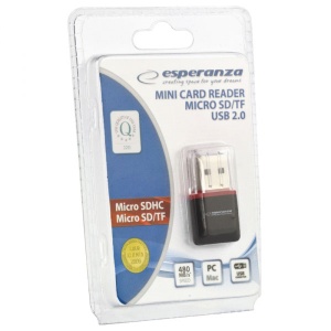 Esperanza čitač memorijskih kartica Micro SD USB 2.0 EA134K - Img 4