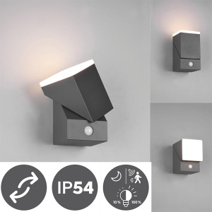 Fasadna led lampa Avon senzor 1x7W 3000K IP54 Trio Lighting 270669142 - Img 3