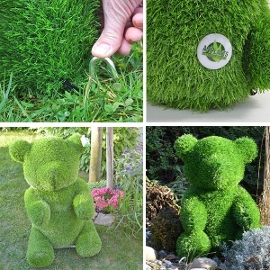 Figura meda od veštačke trave 50 cm Aniplants 53251 - Img 4