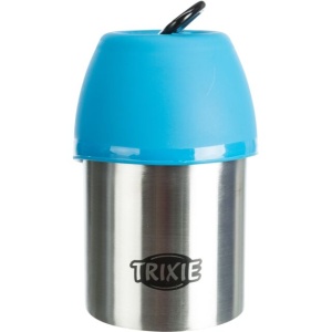 Flašica sa posudom za vodu Trixie 300 ml čelik plavo-inox