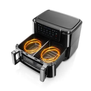 Friteza na topao vazduh digitalna 10l crna 2600W Haeger HEAF-D10.010A - Img 2